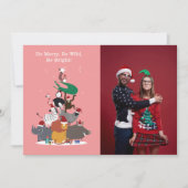 Animaux de la faune Carte de vacances Appartement  (Devant)