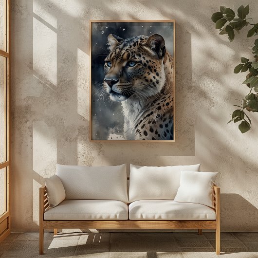Animaux de la forêt Art mural rustique | Affiche d
