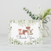 Animaux de la Forêt Bébé Merci (Debout devant)