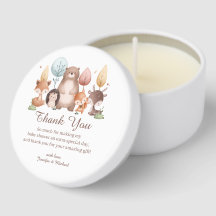 animaux de la forêt de boisland merci baby shower