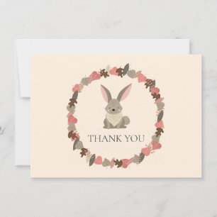 Animaux de la Forêt Lapin Merci