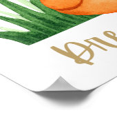 Animaux de la forêt Poster de la nurserie du renar (Coin)