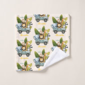 Animaux de la Jungle (Gant de toilette)