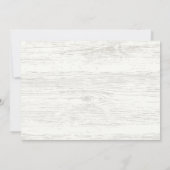 Animaux de la Jungle Neutre Invitation Baby shower (Dos)