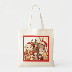 Animaux de Noël 3 Sacs fourre-tout