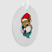 Animaux de Noël Chipmunk Père Noël (devant)