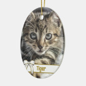 Animaux de Noël Ornement photo recto verso (Gauche)