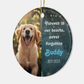 Animaux de Noël - souvenir de Noël Ornement en cér (Gauche)