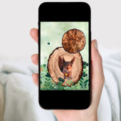 Animaux des bois 5e Invitation d'anniversaire