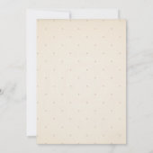 Animaux des bois Invitation au Baby shower de prin (Dos)