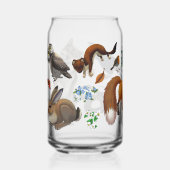 Animaux des bois peuvent verre (Recto)