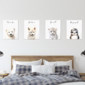 Animaux d'hiver Genre Neutre Baby shower Cadeau (Chambre à coucher)