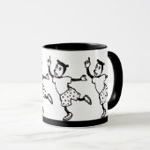 Animaux étranges dansant la tasse (Devant droit)