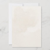 Animaux forestiers Baby showers Invitations garçon (Dos)