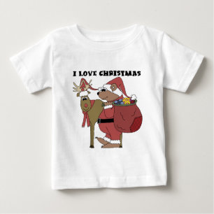 Animaux J'aime T-shirts et cadeaux de Noël