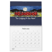 Animaux La Lune N'Importe Quelle Année Calendrier  (Feb 2027)