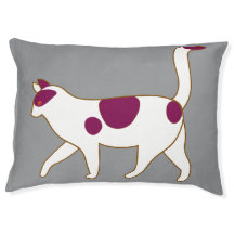 Lit pour animal de compagnie silhouette de chat jo