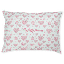 Ma princesse toute douce, lit pour chien  