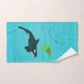 Animaux marins (Serviette à main)