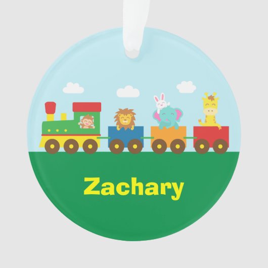 Animaux Mignons Colorés Train pour Enfants (devant)