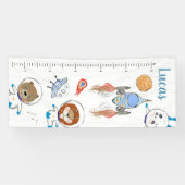Animaux mignons de l'espace | Bannière de tableau  (Horizontal)