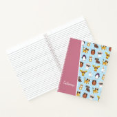 Animaux mignons en lunettes de soleil avec Carnet  (Intérieur)