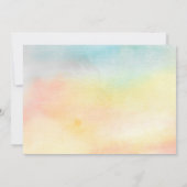 Animaux mignons Invitation Baby shower virtuel (Dos)