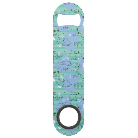 Animaux mignons jouant avec de l'eau 3 (Devant)