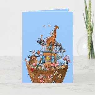 Animaux Noah's Ark - Carte de voeux