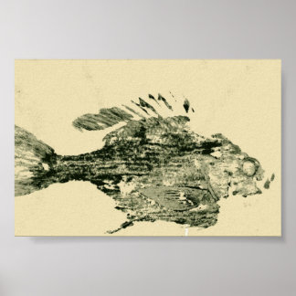 Animaux Poster Carte Taille 4" par 6" Poster