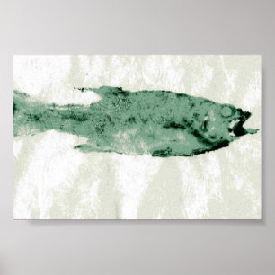 Animaux Poster Carte Taille 4" par 6" Poster