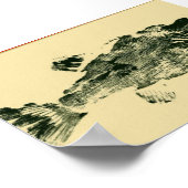 Animaux Poster Carte Taille 4" par 6" Poster (Coin)