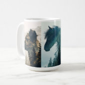 Animaux rustiques Mugs paysages forestiers (Devant gauche)