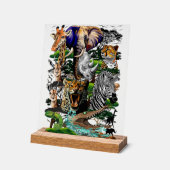 Animaux sauvages de la Savane africaine (Angle)