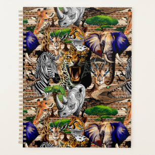 Animaux sauvages de la Savane africaine