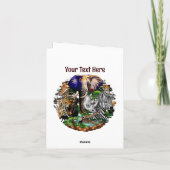 Animaux sauvages de la Savane africaine (Dos)