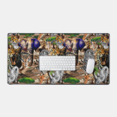 Animaux sauvages de la Savane africaine (Clavier et souris)