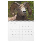 Animaux sauvages du Calendrier des Prairies canadi (Mar 2026)