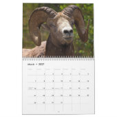 Animaux sauvages du Calendrier des Prairies canadi (Mar 2027)