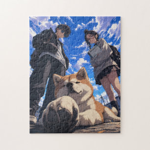 Anime Akita Legpuzzel