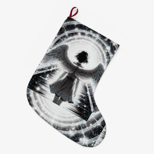 ANIME ANGEL STOCKING STYLEDBYTRREAL GROTE KERSTSOK