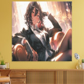 Anime Art. Canvas Afdruk (Insitu (Woonkamer))