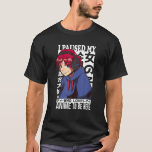 Anime Art for Women Teen Girls Mannen Anime Merch  T-shirt