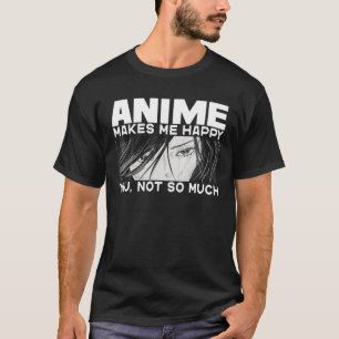 Anime Art for Women Teen Girls Mannen Anime Merch  T-shirt