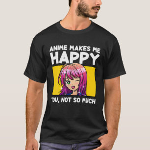 Anime Art for Women Teen Girls Mannen Anime Merch T-shirt