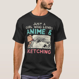 Anime Art for Women Teen Girls Mannen Anime Merch T-shirt