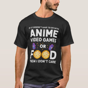 Anime Art voor vrouwelijke Mannen Teen Girls Anime T-shirt