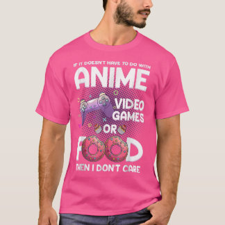 Anime Art voor vrouwelijke Mannen Teen Girls Anime T-shirt