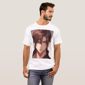 Anime Attitude Vibes T-shirt (Voorkant volledig)