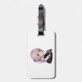 Anime Aura Bagagelabel (Achterkant verticaal)